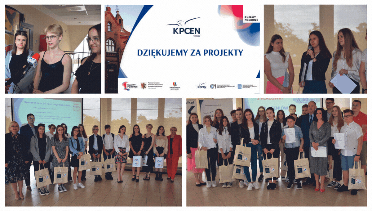 Gala podsumowująca XII edycję Kujawsko-Pomorskiego Festiwalu Projektów Edukacyjnych